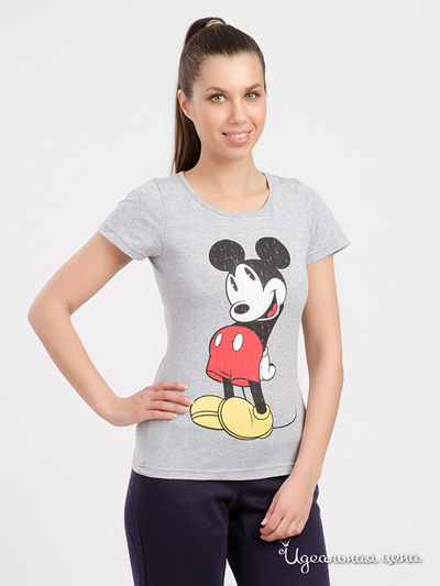 Футболка Disney, цвет серый меланж