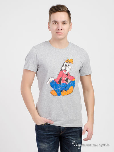 Футболка Disney, цвет серый меланж