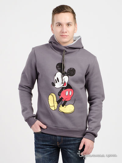 Толстовка Disney, цвет темно-серый