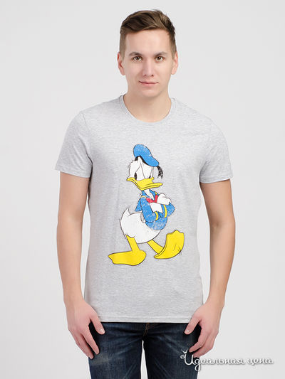 Футболка Disney, цвет серый меланж