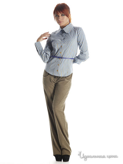 Блуза Artwizard, цвет голубой