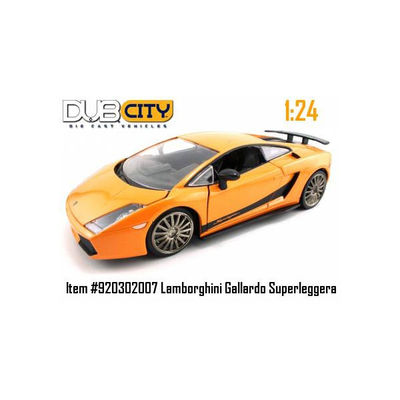 Коллекционная модель автомобиля Lamborghini Gallardo Superleggera, масштаб 1:24