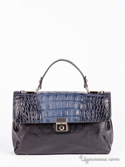 Сумка Leo Ventoni, цвет черный, синий