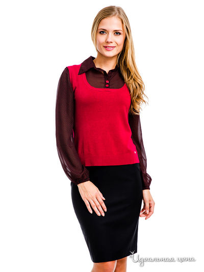 Блуза Mondigo, цвет бордовый
