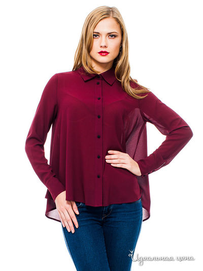Блуза Mondigo, цвет бордовый