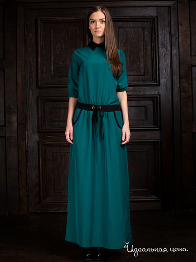 Платье Piena, цвет зеленое