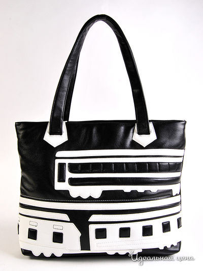 Сумка Cheribags, цвет черная, белая