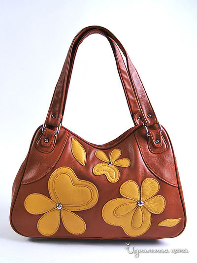 Сумка Cheribags, цвет коричневый с жёлтым