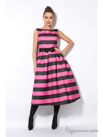 Платье Tutto Bene, цвет розовый, черный