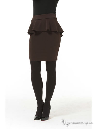 Юбка Tutto Bene, цвет коричневая