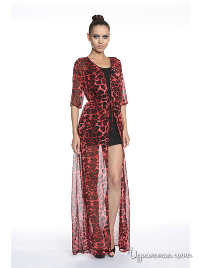 Кардиган Tutto Bene, цвет красный, черный