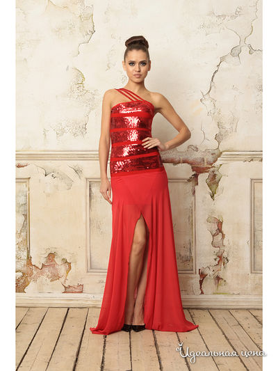 Платье Tutto Bene, цвет красный