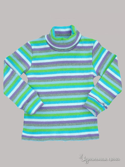 Водолазка Figaro, цвет зеленый/сиреневый