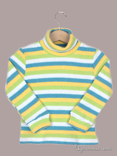 Водолазка Figaro, цвет зеленый/желтый