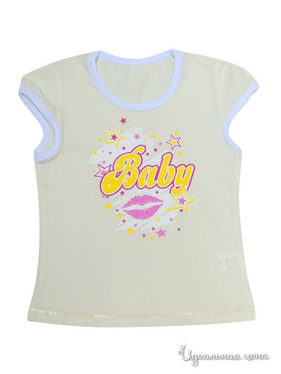 Футболка Figaro, цвет молочный