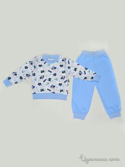 Пижама Figaro, цвет голубой