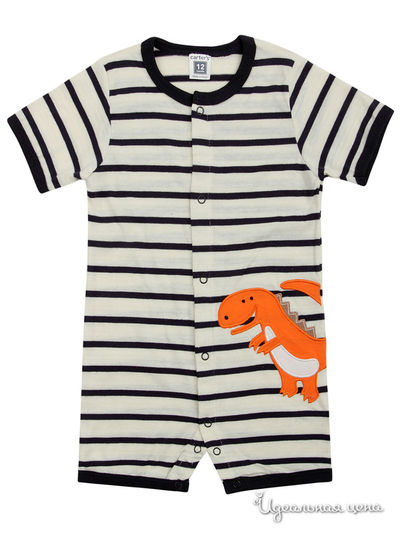 Песочник Carters, цвет белый, темно-синий