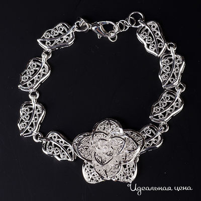 Браслет Adolfo Tonini, цвет серебряный