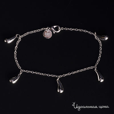 Браслет Adolfo Tonini, цвет серебряный