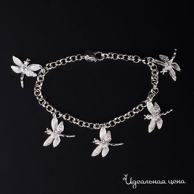 Браслет Adolfo Tonini, цвет серебряный