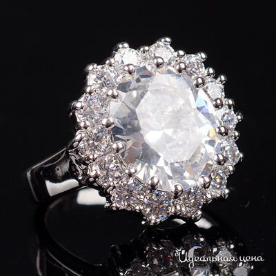 Кольцо Adolfo Tonini, цвет платина