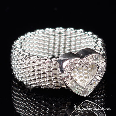 Кольцо Adolfo Tonini, цвет серебрянный