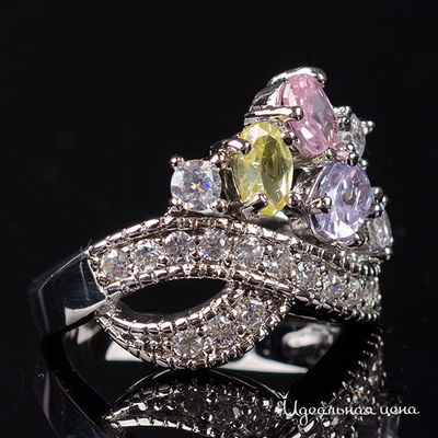 Кольцо Adolfo Tonini, цвет мультиколор