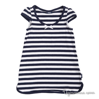 Туника Button Blue, цвет синяя, белая