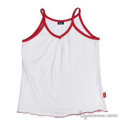 Майка Button Blue, цвет белый