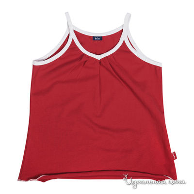 Топ Button Blue, цвет красный