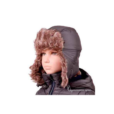 Шапка Button Blue, цвет серый