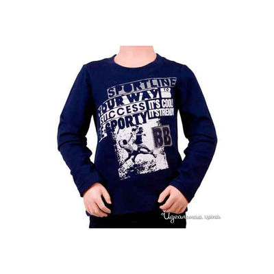 Футболка Button Blue, цвет т. синий