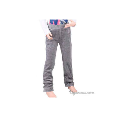 Брюки Button Blue, цвет серый