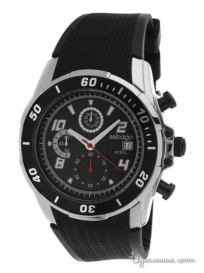 Часы Sebago, цвет черный