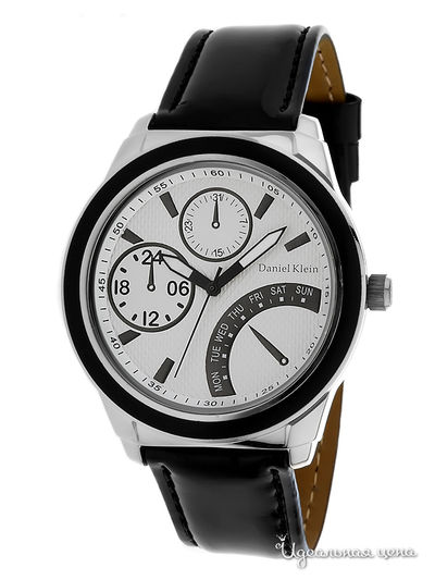 Часы Daniel Klein, цвет серебро / черный