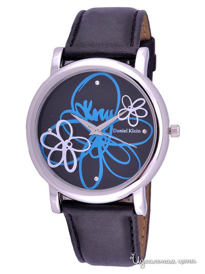 Часы Daniel Klein, цвет черный / серебро