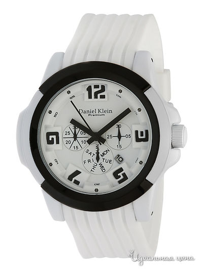 Часы Daniel Klein, цвет белый / черный