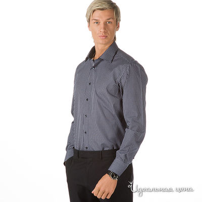 Сорочка poggino, цвет цвет серый