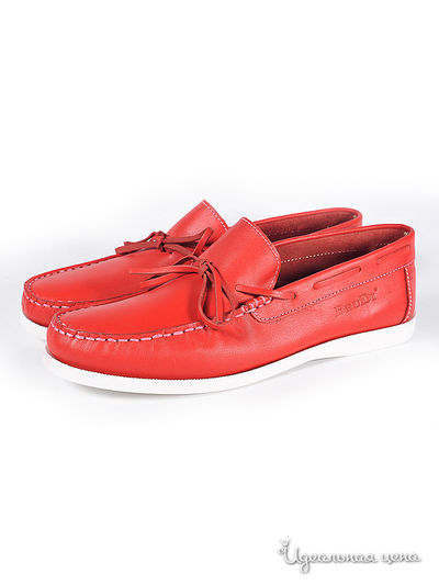 Мокасины Brudi, цвет Красный