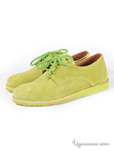 Полуботинки Brudi, цвет салатовый