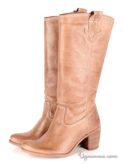 Сапоги Felmini, цвет бежевый