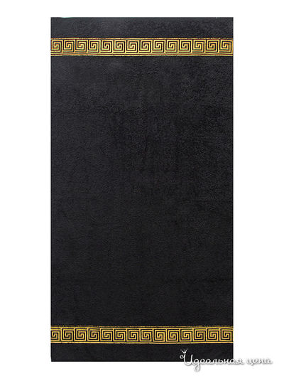 Полотенце ДМ-Текстиль, цвет черный