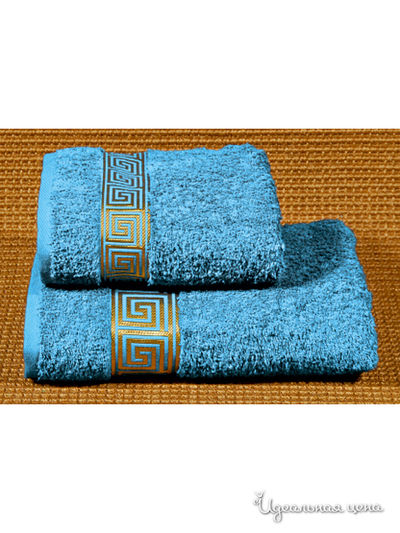 Полотенце ДМ-Текстиль, цвет голубой