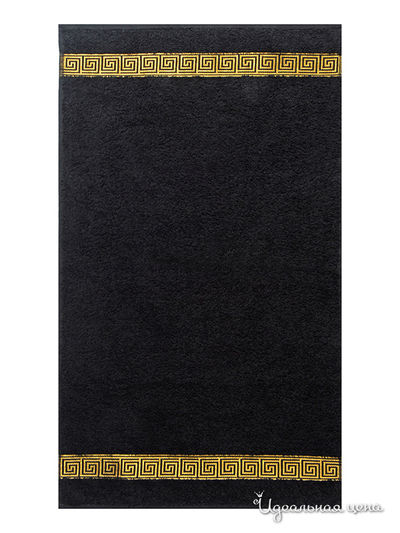 Полотенце ДМ-Текстиль, цвет черный