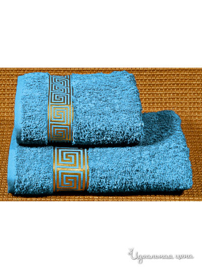 Полотенце ДМ-Текстиль, цвет голубой