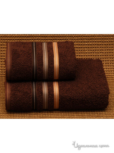 Полотенце ДМ-Текстиль, цвет Коричневый