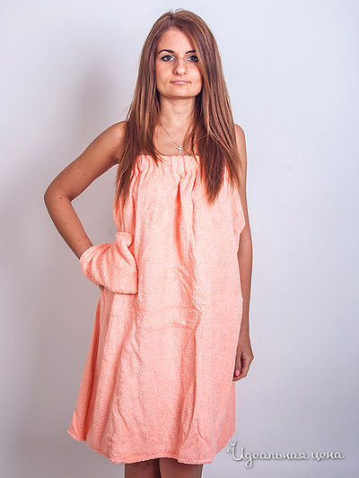 Набор полотенец ДМ-Текстиль, цвет персик