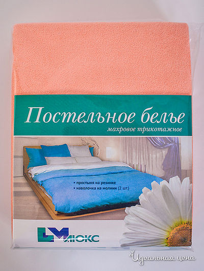 Комплект постельного белья ДМ-Текстиль, цвет персик
