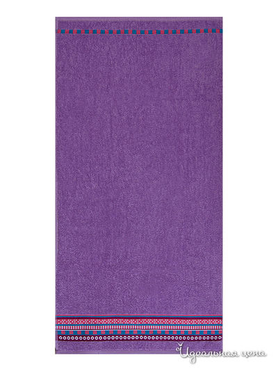 Полотенце ДМ-Текстиль, цвет сиреневый