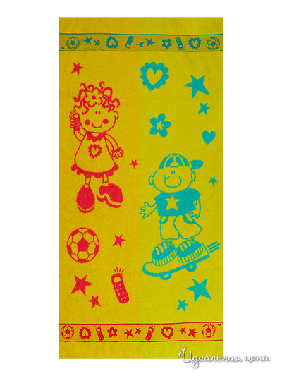 Полотенце ДМ-Текстиль, цвет Мультиколор